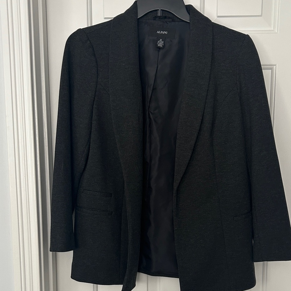 Alfani Charcoal Gray Blazer